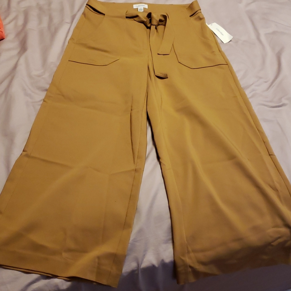 NEW Calvin Klein Luggage Color Trouser